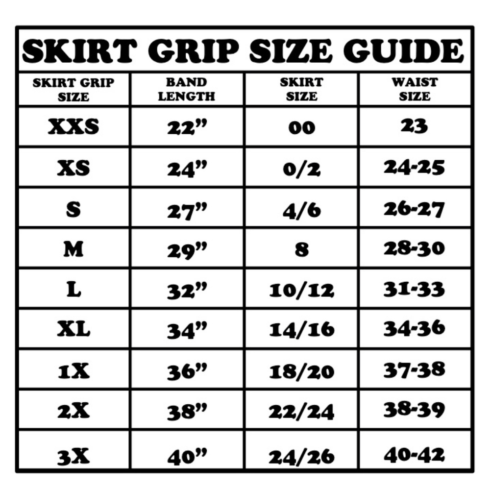 SKIRT GRIP GRAY BLACK HOUNDSTOOTH ATHLETIC SKIRT - Picture 3 of 3